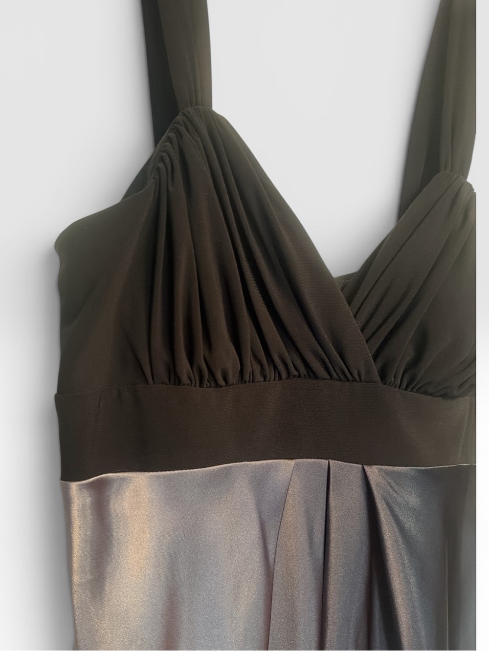 Dressbarn Black and Silver Dress Size 12 - Picture 6 of 7